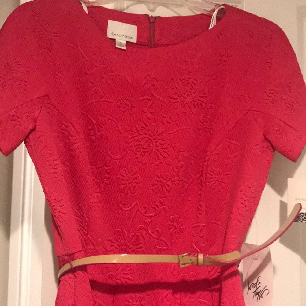 Donna Morgan got pink belted dress